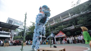 Puncak Festival Budaya 4-14 “GANTARAWI” di SMAN 4 Bandung,