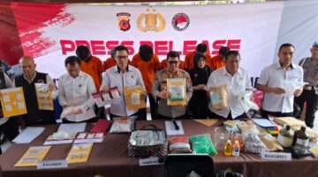 Polda Jabar Ungkap 257 Kasus Narkotika Sepanjang September 2025